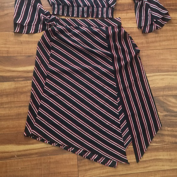 Striped Two Piece Set - Picture 3 of 6